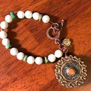 Australian opal bracelet